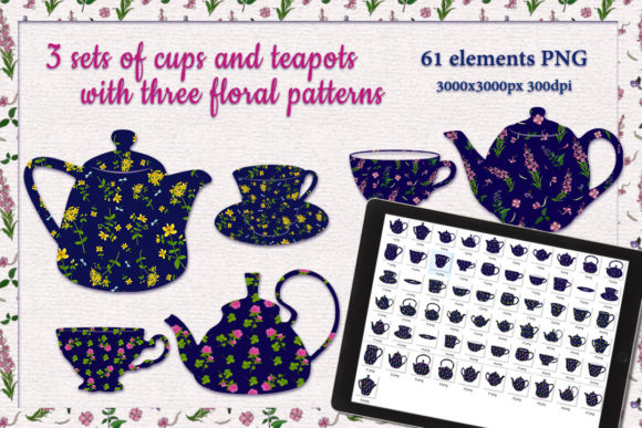Cups and Teapots with Wildflowers: A Strategic Resource for Creative Professionals
