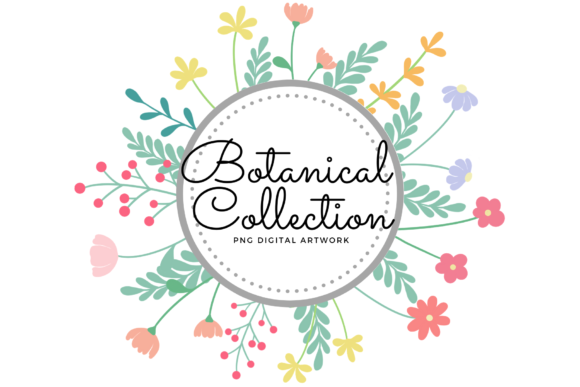 Embracing Nature's Palette with Botanical Color Clipart
