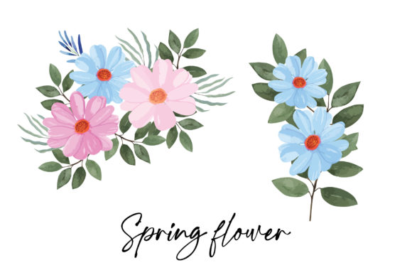 Evaluating Watercolor Elegant Spring Flowers Sets for Professional Projects