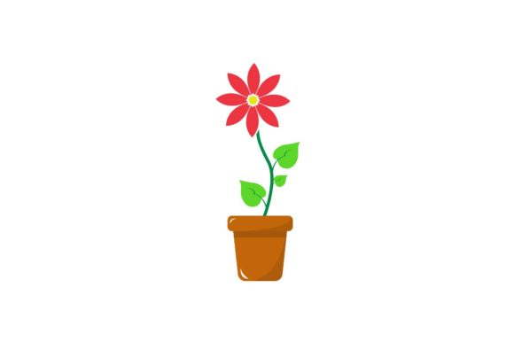 Flowers Simple Flat Icon: The Versatile Vector Asset for Modern Design