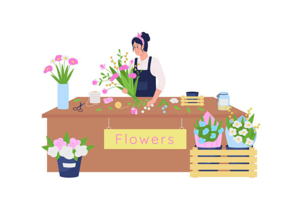 The Art and Practicality of Floristry: From Bouquets to Digital Illustration