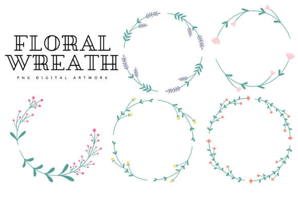 The Doodle Flower Color Clipart Collection: A Designer's Versatile Toolkit